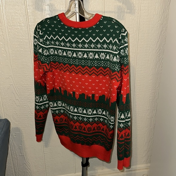 Buddy the Elf Christmas Sweater - Green and Red - Picture 3 of 3